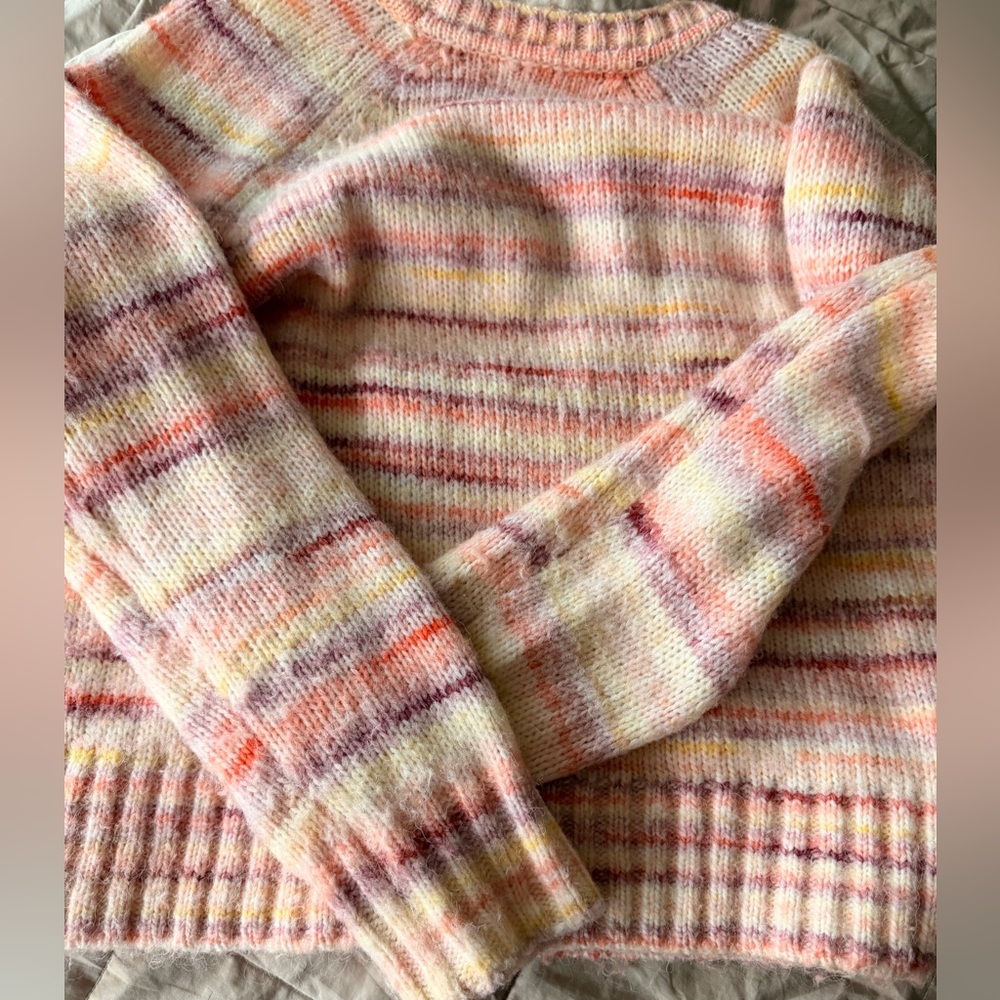 LOFT Multicolor Knit Sweater - Picture 4 of 6